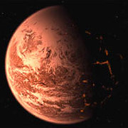 Планета была обнаружена по колебаниям скорости движения самой звезды (иллюстрация с сайта news.bbc.co.uk).